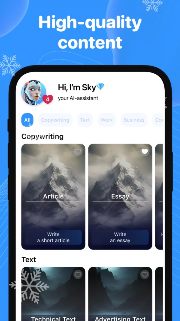 Sky – AI Writing Assistant 1